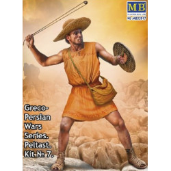 Master Box 32017 - 1/32 Greco-Persian Wars Series. Peltast scale model kit (No. 7)