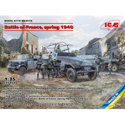ICM DS3515 - 1/35 Battle of France, spring 1940, scale plastic model kit