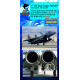 Katran 4839 F-15K Slam Eagle first batch Exhaust Nozzles engine F110-GE129 1/48