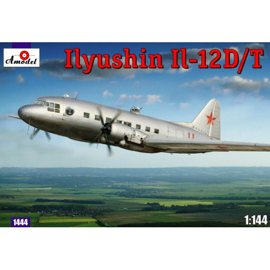 IL-12D/T Soviet military 1/144 Amodel 1444