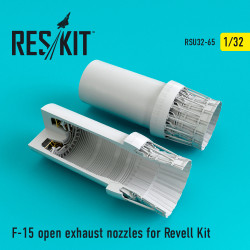 Reskit RSU32-0065 - 1/32 F-15 open exhaust nozzles for Revell scale model kit