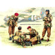 British paratroopers 1944 Kit 2 wounded 1/35 Master Box 3534