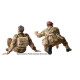 British paratroopers 1944 Kit 2 wounded 1/35 Master Box 3534 British paratroopers 1944 Kit 2 wounded 1/35 Master Box 3534