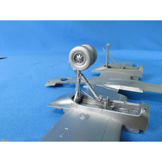 Metallic Details MDR48141 - 1/48 IA 58 Pucara. Landing gears (for Kinetic model kit)