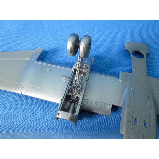 Metallic Details MDR48141 - 1/48 IA 58 Pucara. Landing gears (for Kinetic model kit)