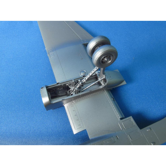 Metallic Details MDR48141 - 1/48 IA 58 Pucara. Landing gears (for Kinetic model kit)