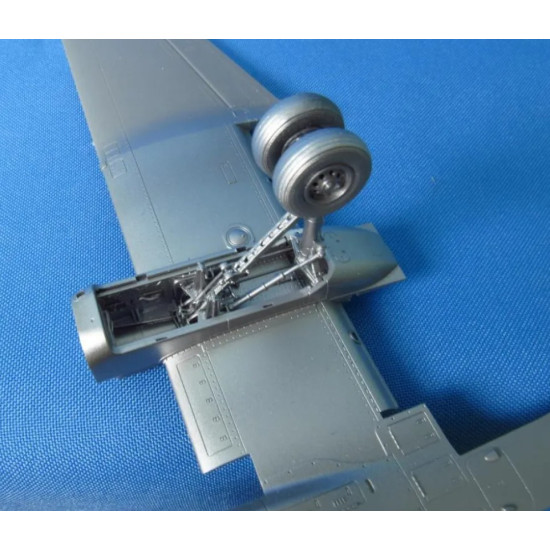 Us Stock Metallic Details Mdr48141 - 1/48 Ia 58 Pucara. Landing Gears For Kinetic Model Kit