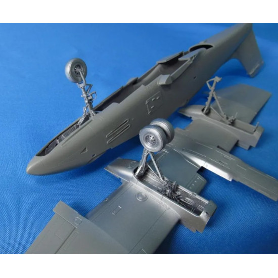 Us Stock Metallic Details Mdr48141 - 1/48 Ia 58 Pucara. Landing Gears For Kinetic Model Kit