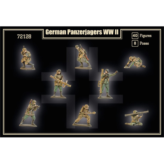 Mars Figures 72128 - 1/72 German Panzerjagers WWII, scale plastic model kit