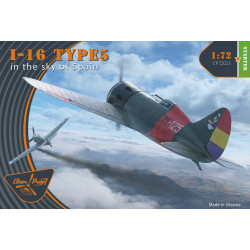 Clear Prop CP72023 - 1/72 I-16 type 5 (in the sky of Spain), scale model kit