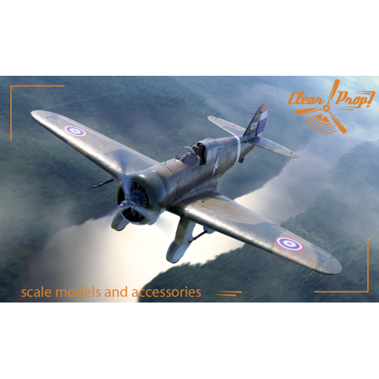Clear Prop CP72022 - 1/72 H-75N Hawk, STARTER KIT, scale model kit