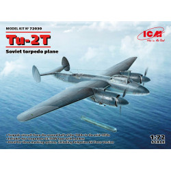 ICM 72030 - 1/72 Tu-2T. Soviet torpedo aircraft, scale plastic model kit