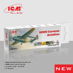 ICM 3014 - Acrylic paint set WWII German Aviation