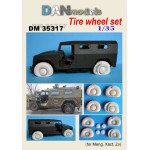 Dan Models 35317 - 1/35 Tire wheel set for Tiger (for Meng, Zvezda, Xact)