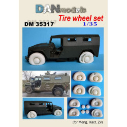 Dan Models 35317 - 1/35 Tire wheel set for Tiger (for Meng, Zvezda, Xact)