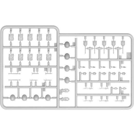 Miniart 35251 - 1/35 U.S. MINE DETECTORS, WWII Military Miniatures, 260x162x35