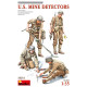 Miniart 35251 - 1/35 U.S. MINE DETECTORS, WWII Military Miniatures, 260x162x35