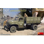 Us Stock Miniart 35386 - 1/35 G7107 1.5t 4x4 Cargo Truck W/Wooden Body, 386x240x60