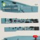 Kelik K48026 - 1/48 SU-25UB interior 3D decals for Smer/KP model kit