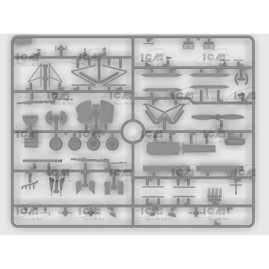 ICM 32038 - 1/32 DH. 82A Tiger Moth with bombs British WW2 training aircraft scale model kit