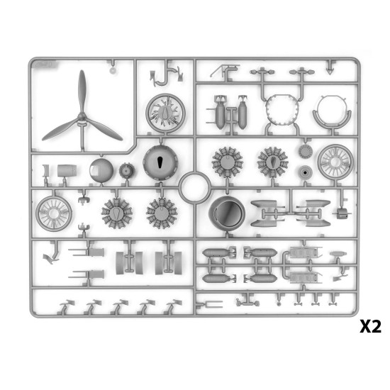 ICM 48264 - He 111H-20, WWII German Bomber World War II 1/48 scale