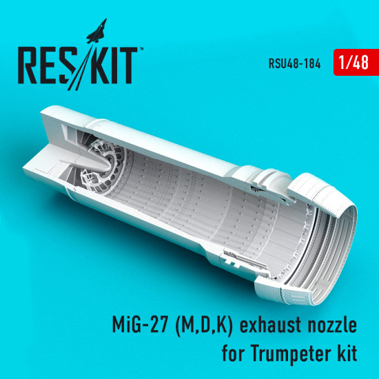 Reskit RSU48-0184 - 1/48 MiG-27 (M,D,K) exhaust nozzle for Trumpeter kit