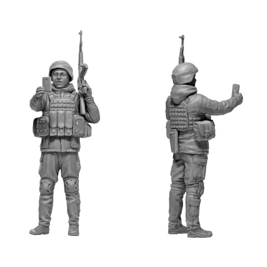 Master Box 35223 - 1/35 Russian-Ukrainian War series. Defence of Kyiv, March 2022. Trophy. Kit No.1