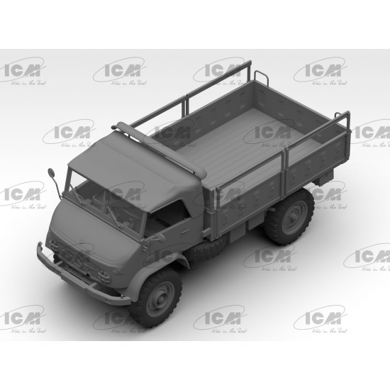ICM 35135 - 1/35 Unimog S 404 German military vehicle, scale model