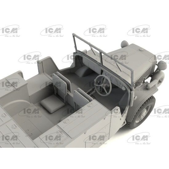 ICM 35573 - 1/35 Laffly (f) Typ V15T German military vehicle 2 SV, scale model