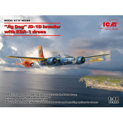 ICM 48289 - 1/48 Jig Dog JD-1D Invader with KDA-1 drone scale model