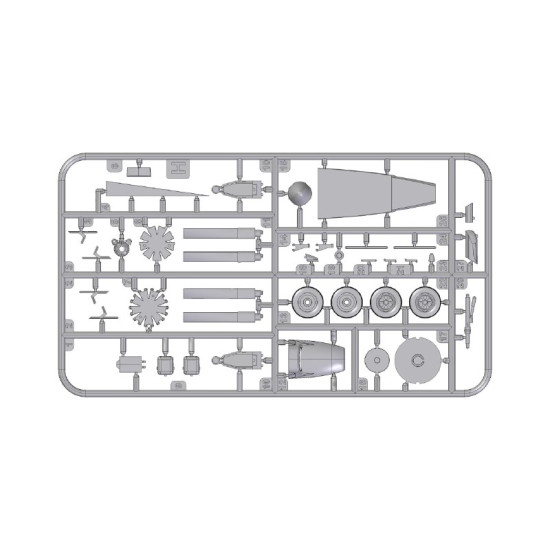 Roden 063 - 1/72 - North American AJ-1 Savage, scale plastic model kit