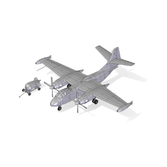 Roden 063 - 1/72 - North American AJ-1 Savage, scale plastic model kit