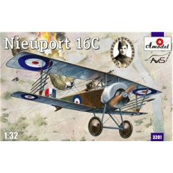 Nieuport 16C (A134) (Nieuport-Duplex)  1/32 Amodel 3201