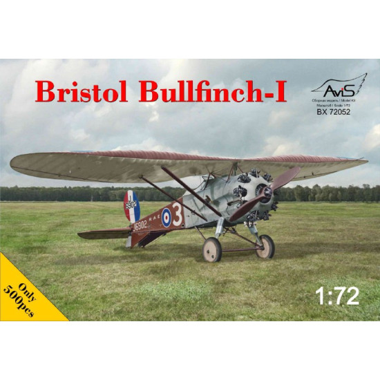 AVIS AV72052 - 1/72 Fighter Bristol Bullfinch - I, scale plastic model kit