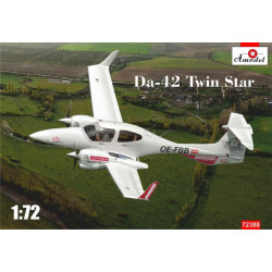 Amodel 72380 - 1/72 Light multipurpose aircraft Da-42 Twin Star, scale model kit