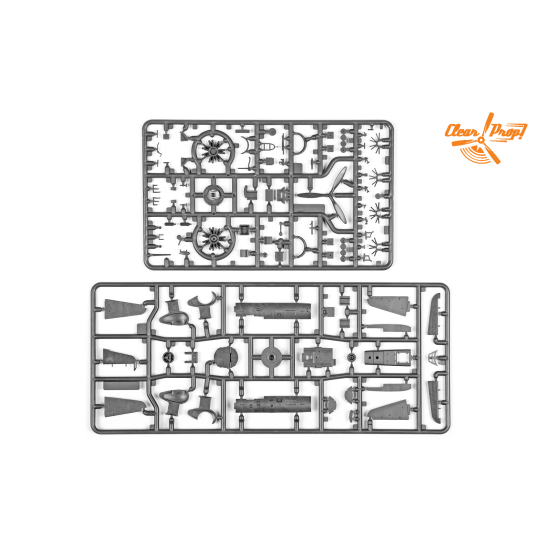 Clear Prop CP72012 - 1/72 Ki-51 Sonia Reconnaissance scale plastic model kit