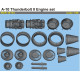 Metallic Details MDR48154 - 1/48 A-10 Thunderbolt II. Engine set (3D-printed)