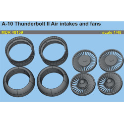 Metallic Details MDR48159 - 1/48 A-10 Thunderbolt II. Air intakes and fans