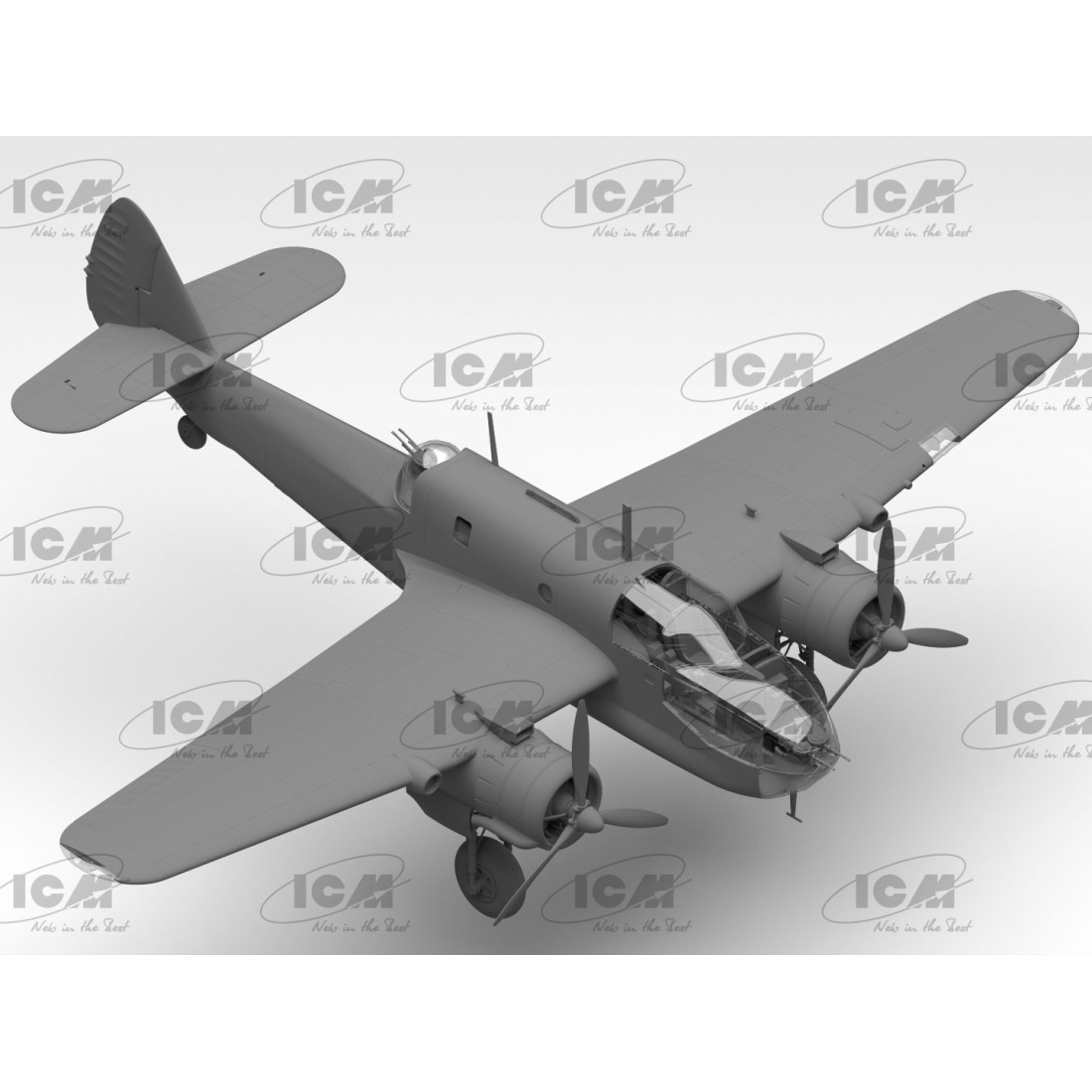 ICM 48310 1/48 Bristol Beaufort Mk.I WWII British torpedo bomber