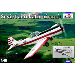 Yakovlev Yak-53 Soviet aerobatic aircraft 1/48 AMODEL 4808