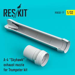 Reskit RSU32-0017 - 1/32 A-4 Skyhawk exhaust nozzle for Trumpeter model kit