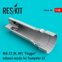 Reskit RSU48-0185 1/48 MiG-23 MF Flogger exhaust nozzle for Trumpeter kit