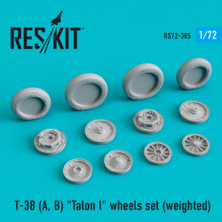 Reskit - 1/72 RS72-0385 T-38 (A, B) "Talon l" wheels set (weighted) scale model kit