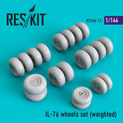 Reskit RS144-0013 - 1/144 IL-76 wheels set (weighted), scale model kit