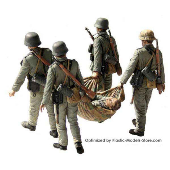 Casualty Evacuation German Infantry 1/35 MasterBox 3541 Casualty Evacuation German Infantry 1/35 MasterBox 3541