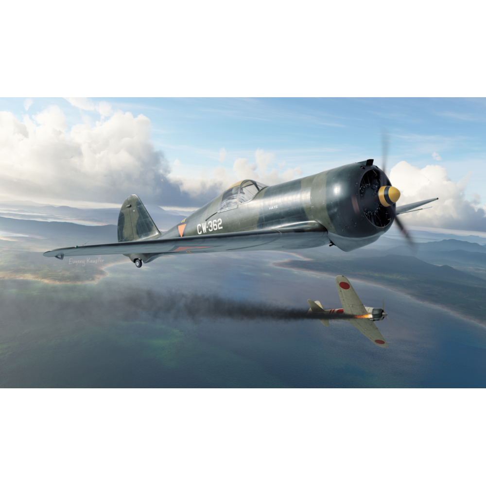 Dora Wings 48046 1/48 CurtissWright CW21B Interceptor, scale