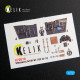 Kelik K72010 - 1/72 BF109-10G interior 3D decals for Fine Molds model kit