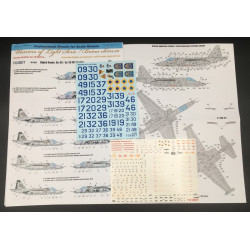 Foxbot48-064T - 1/48 Digital Rooks Sukhoi Su-25 and Stencils decal for model