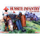 RedBox 72039 - 1/72 Hussite Infantry 15th Century, scale plastic model kit