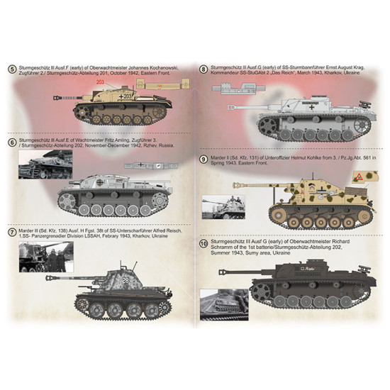 Print Scale 35-006 - 1/35 - Decal for Sturmartillerie and Panzerjager Acess